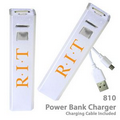 Superior 2200 mAh Portable Power Bank Charger - Silver